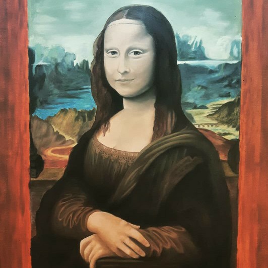 The Hasankan Mona Lisa
