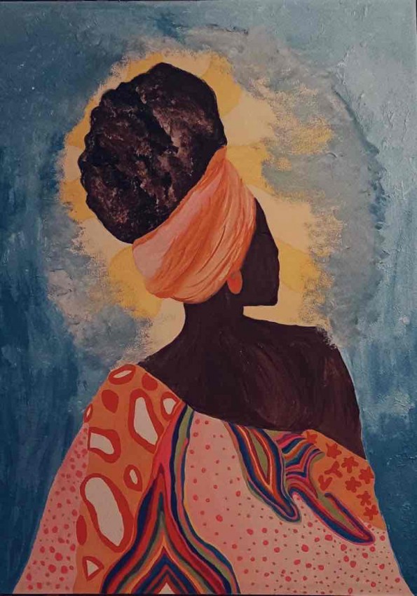 Colorful Nubian Girl