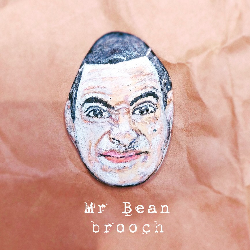 Mr Bean Brooch