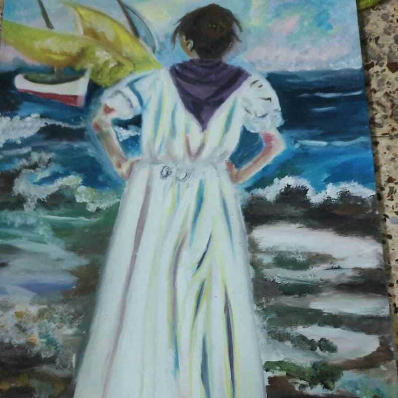 A Woman By The Sea
