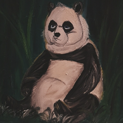 الباندا الحزين
