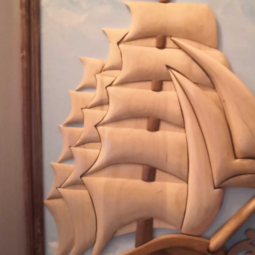 Ship (Wood Artwork)