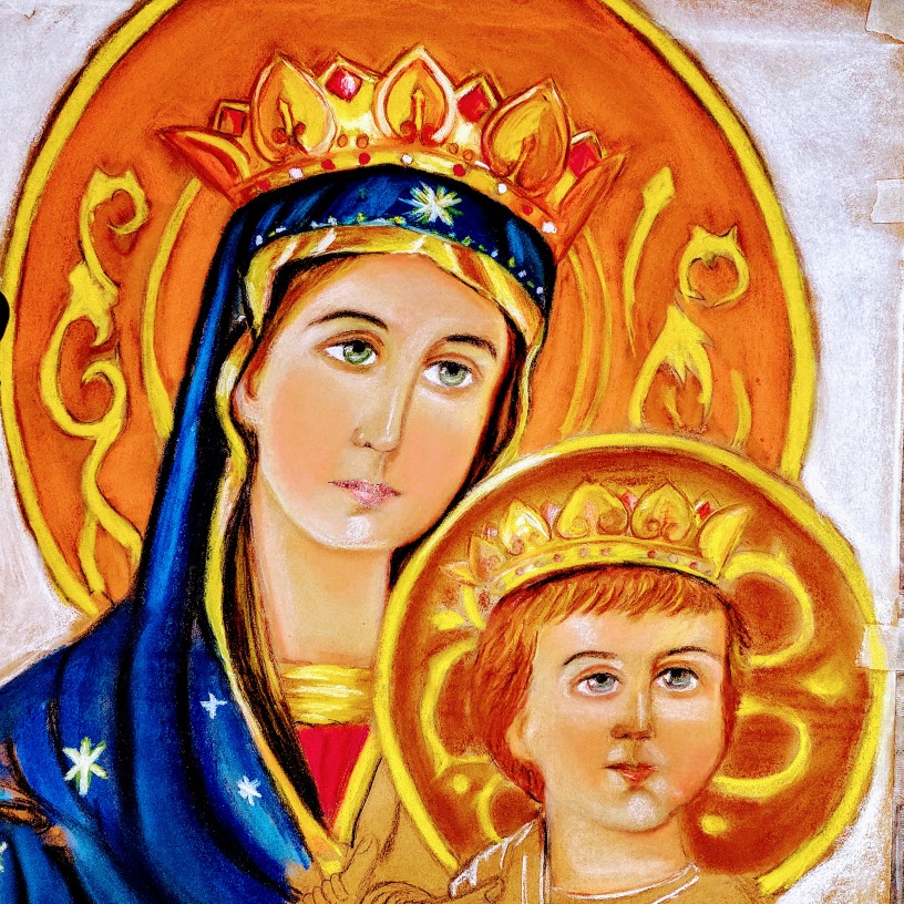 Virgin Mary Portrait