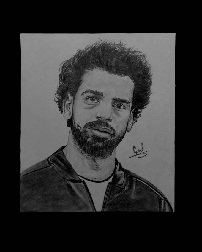 Mohamed Salah's Portrait