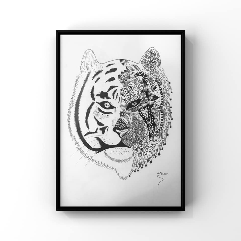 Tiger (Manadala Art)