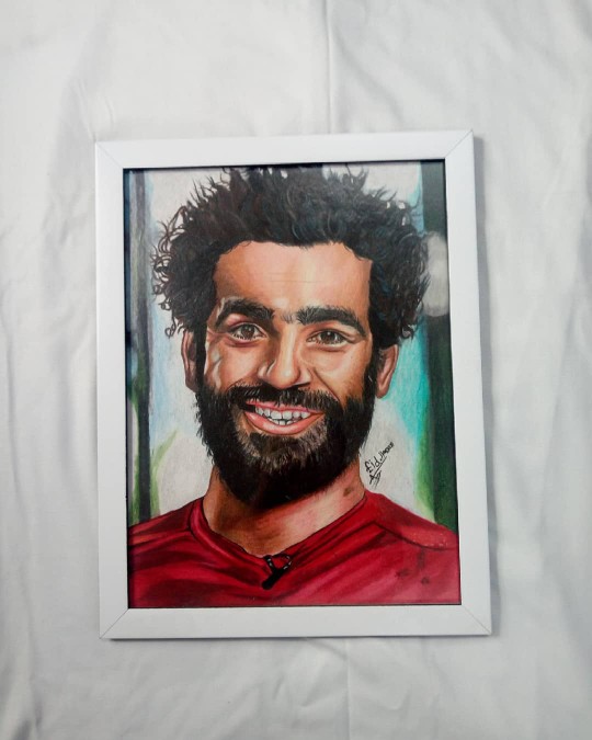Mohamed Salah Portrait