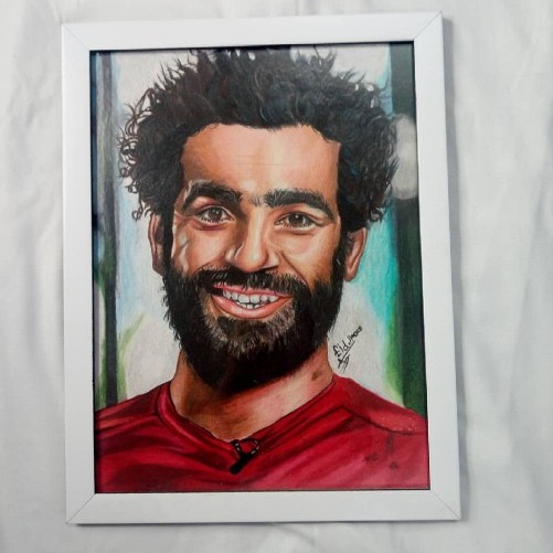 Mohamed Salah Portrait