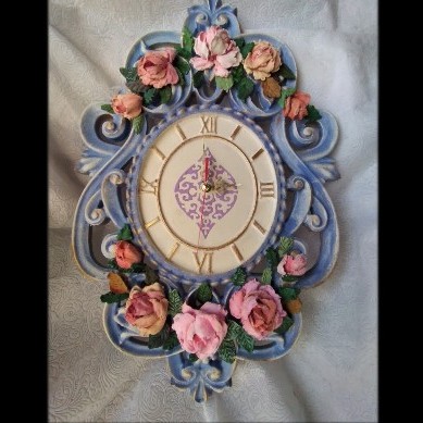 Decorated Wall Clock