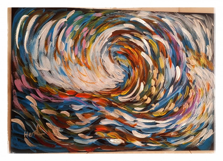 Sea Waves (Abstract Art)