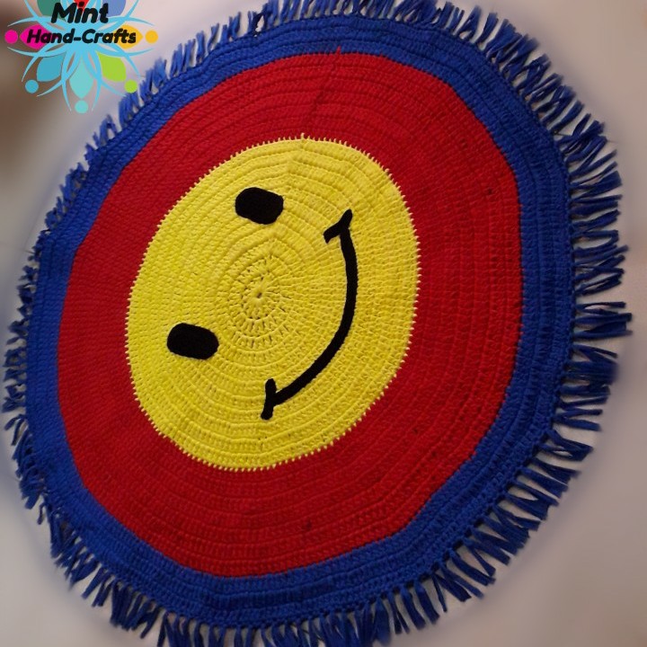 Smiley Rug (Handmade)