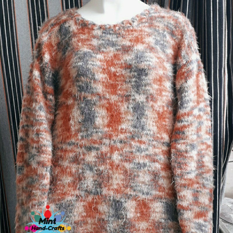 Over Size Mohair Pullover