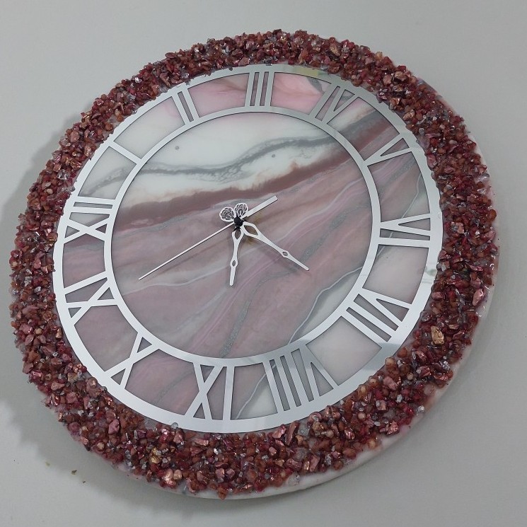Resin Wall Clock
