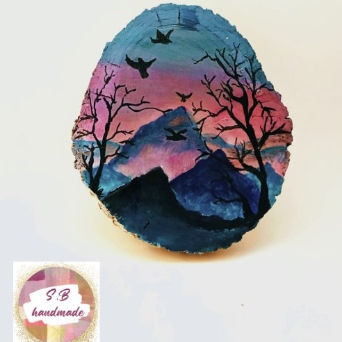 Painting On A Tree Onyx