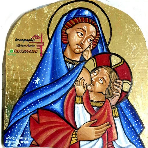 Madonna Breastfeeding Her Son