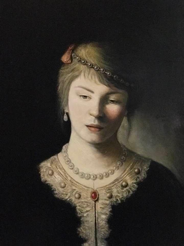 Girl With Necklace