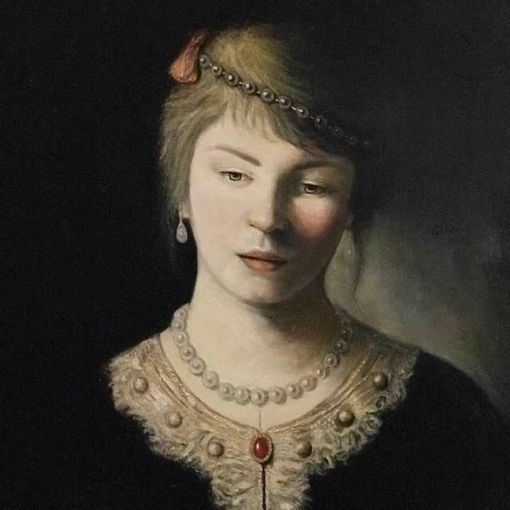 Girl With Necklace