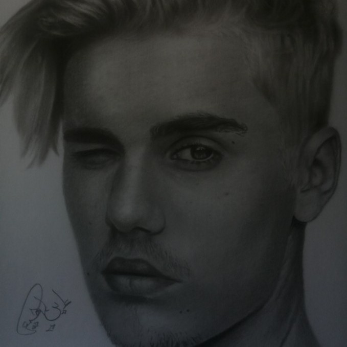 Justin Bieber Portrait