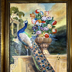 Peacock Painting