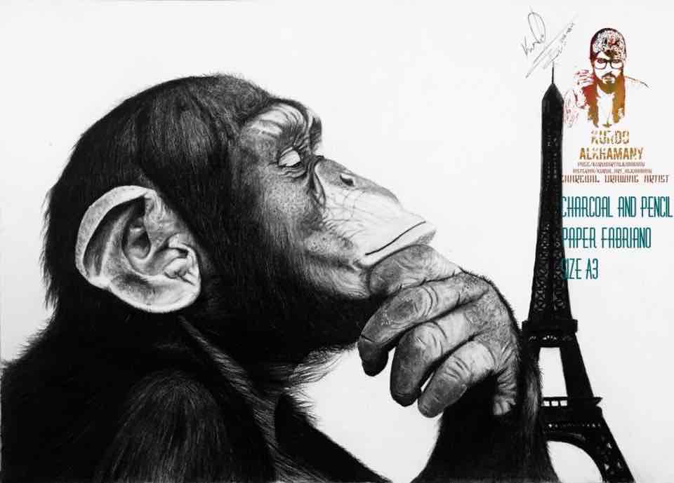 الشمبانزي في باريس