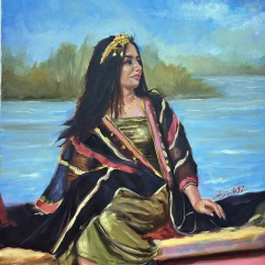 Sumarian Lady From Iraqi Ahwar
